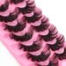 False Eyelashes 7 Pairs Of Fried Hair High Mink False Eyelashes Curled Thick Stage Makeup Eyelashes_voghion.com