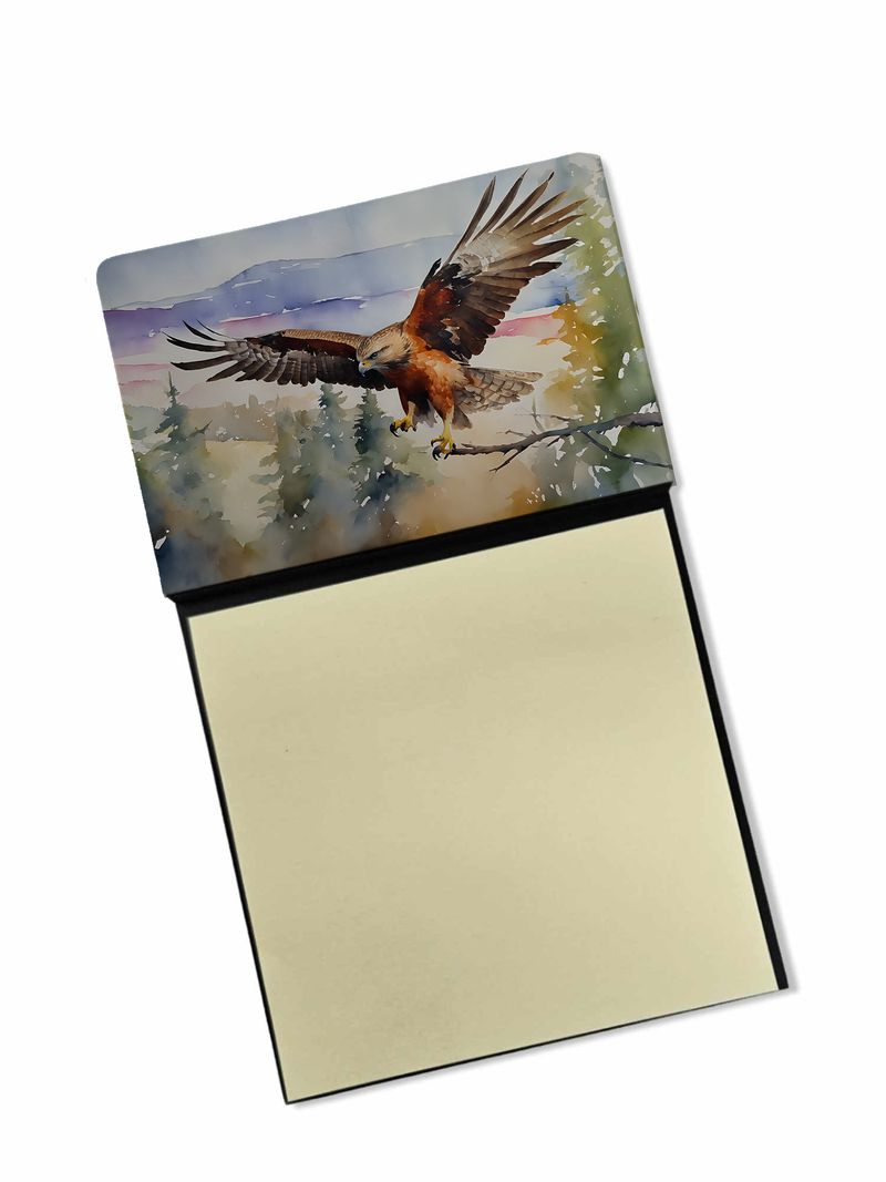 NEW Hawk Sticky Note Holder Refillable Dispenser Self-Sticky Note Pads, Memo Pads Blank Desk Accessories_voghion.com