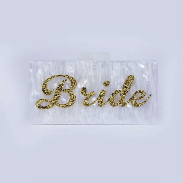 Borsa a tracolla da sera squisita, con paillettes in acrilico, nuova e alla moda, da donna, con perle bianche e lettere_voghion.com