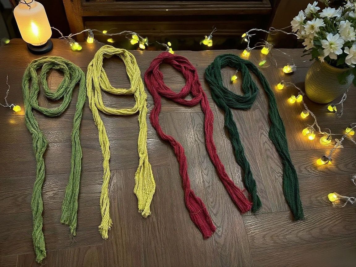 Sommer 2025: Neuer, sandfarbener, gewaschener Vintage-Leinenschal, vielseitig und schlicht._voghion.com