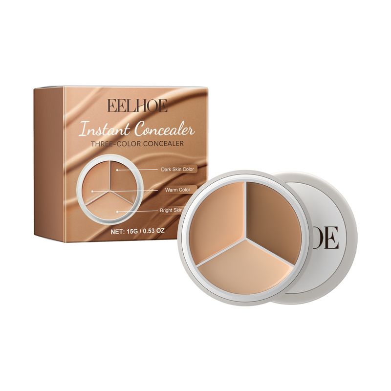 EELHOE Covers Concealer To Cover Facial Blemishes, Tear Grooves, Dark Circles, Spots Create Clear And Natural Makeup_voghion.com