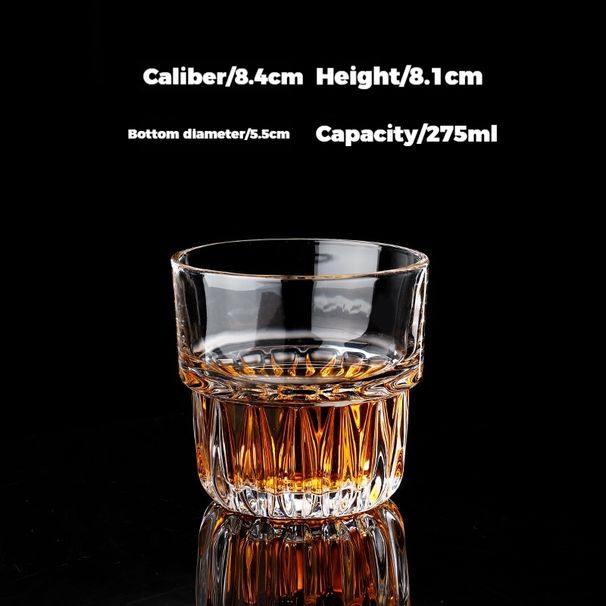 Kristallglas Whisky Europeisk stil Utländsk förtjockad ölspritglas och vinset_voghion.com