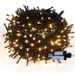 Christmas lighting Low voltage 8 functions dark green line starry sky light string garden outdoor waterproof holiday decoration tree light string_voghion.com