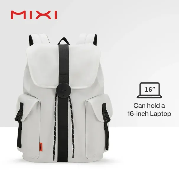 Mixi 16 Laptoprugzak Dames Heren Waterdicht Lichtgewicht Casual Weekender Reistassen Studentenrugzak 17 Inch_voghion.com