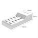 50W 2.4A/1A 10-Port USB Charging Station With Intelligent Short Circuit Protection & Intelligent Current Distribution - Desktop USB Charger Hub_voghion.com