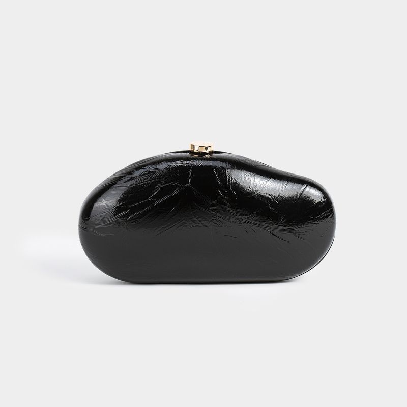 Elegante borsa a tracolla con catena dorata in PU per donna - Elegante pochette a tracolla per feste serali e uso quotidiano._voghion.com