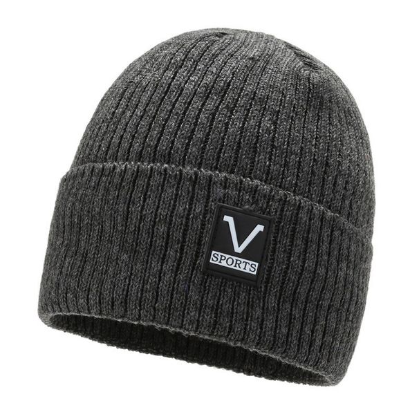 Apparel Accessories New Autumn And Winter Knitted Hat Plus Velvet Warm Hat Thickened Hat Riding Pullover Hat Woolen Hat_voghion.com