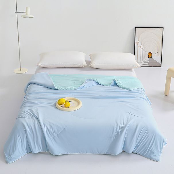 Kühlende Tiefschlafdecke - Babysichere Sommerdecke der Klasse A für Einzel- und Doppelbetten, Doppeltemperaturregulierung, hypoallergen_voghion.com