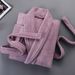 Pure Cotton Bathrobe Winter Towel Material Thickened Cotton Men And Women Couple Absorbent Beauty Salon Bathrobe_voghion.com