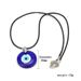 Blue Devil's Glass Necklace Türkiye Evil Eye Pendant Charm_voghion.com