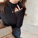 Lace Trim Half Turtleneck Base Shirt For Women 2023 Autumn Winter New Fashionable Solid Color Slim Fit Knitted Top_voghion.com