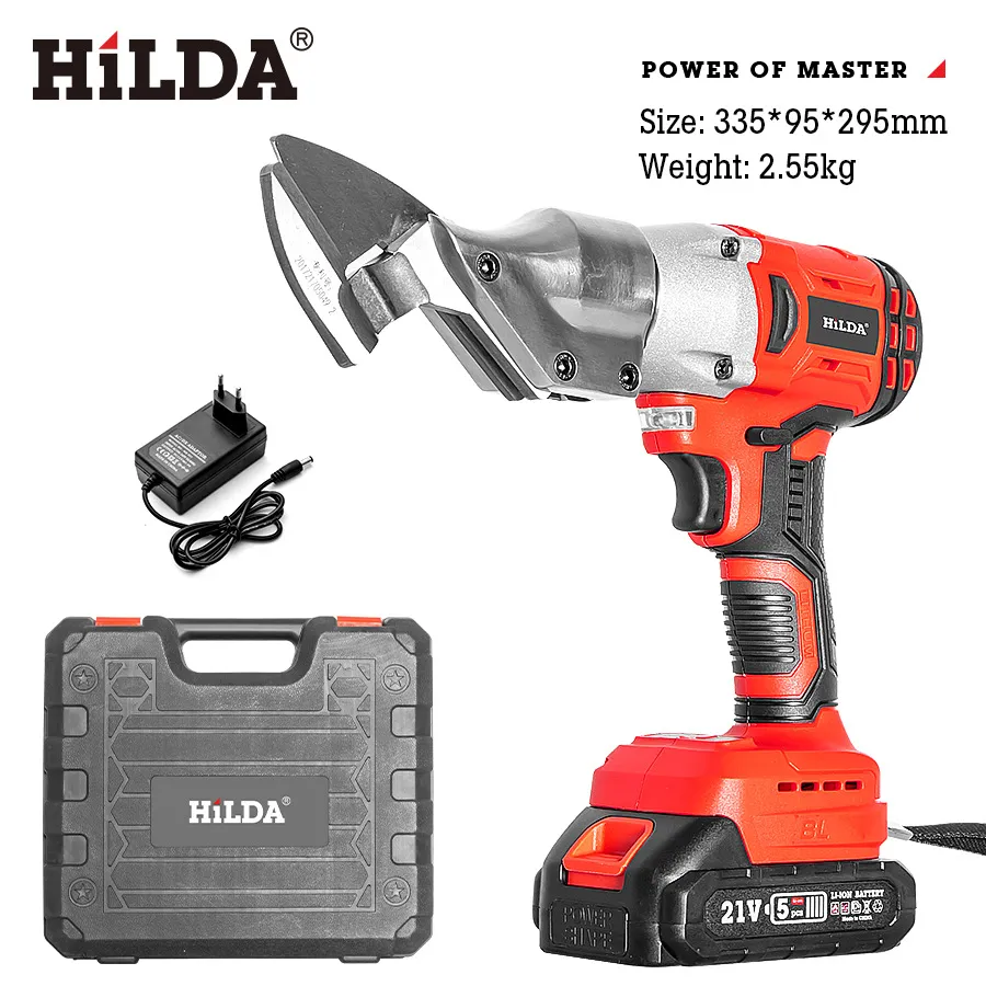 Cordless Lithium-Ion Electric Metal Shears – Heavy-Duty Cutting Tool For Steel, Iron Sheets (21V Rechargeable, Ergonomic Design)_voghion.com