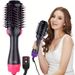 2-u-1 sušilo za kosu i četka za volumen, podesive postavke temperature, češalj s vrućim zrakom za mokru i suhu upotrebu za sve tipove kose, višenamjenski alat za oblikovanje F_voghion.com