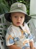 1 peça chapéu de sol para bebê com sorriso no rosto para crianças meninos e meninas chapéu de balde com proteção solar FPS 50+_voghion.com
