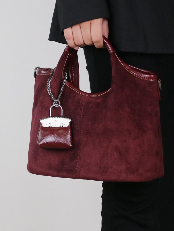 Dame Bucket Bag Vintage Leopard Print Hottie Style Tote Bucket Bag Ruskind Flannel Mother-Shoulder Crossbody Taske_voghion.com