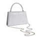 Damentaschen Abendtasche Damenkette Messenger Bag Silber Schultertasche Advanced Bow Handtasche_voghion.com