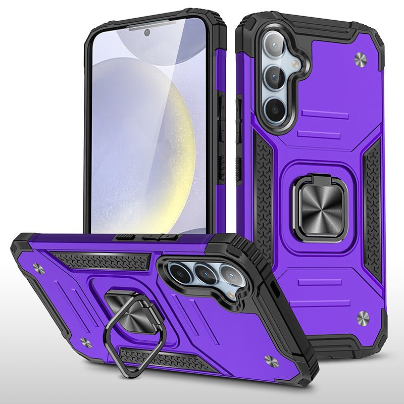 Phone Case & Covers Suitable For Samsung S24ULTRA Car Magnetic Bracket Mobile Phone Case Kemeng Armor S23 Original Anti Fall_voghion.com