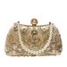Handmade Beaded Embroidery Handbag Pearl Chain Handheld New Chinese Style Cheongsam Dress High-end Elegant Evening Bag_voghion.com