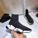 Guangzhou 2024 2.0 New Internet Celebrity Versatile Spring And Autumn Thick Bottom Elastic Knitted Socks Shoes Rest_voghion.com