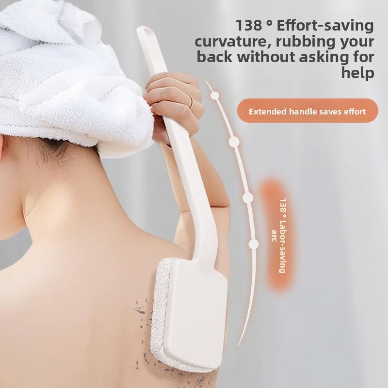 Yin Xiu Escova de Cabo Longo, Esfregão de Costas Poderoso, Sem Necessidade de Ajuda, Toalha Feminina, Escova, Escova de Banho Doméstica_voghion.com