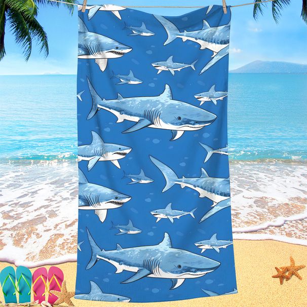 Schildkröten-Wärmeübertragungs-Digitaldruck, saugfähiges großes Handtuch am Meer, gestreiftes Strandtuch aus ultrafeinen Fasern, Rosenbad_voghion.com