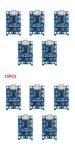 10 Stück Lithium-Batterie-Lademodul 5 V 1 A Micro USB 18650 Batterie-Ladeplatinen-Lademodul mit Schutz-Doppelfunktionen_voghion.com