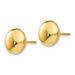 14k Polished 10.5mm Button Post Earrings_voghion.com