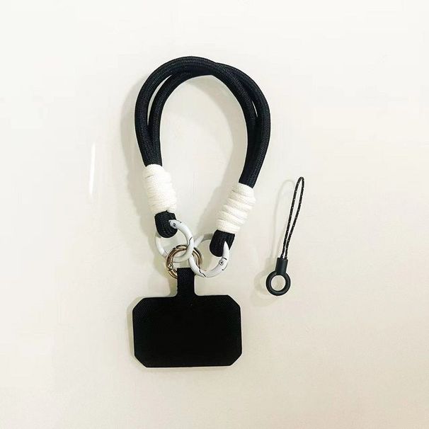 Fashion Simple Short Phone Double Hook Wrist Strap Anti-Phone Chain CCD Camera Lanyard_voghion.com