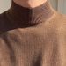 Half High Neck Solid Color Knitted Sweater, Men's And Women's Inner Layer, Base, Mid Neck, Slim Fit_voghion.com