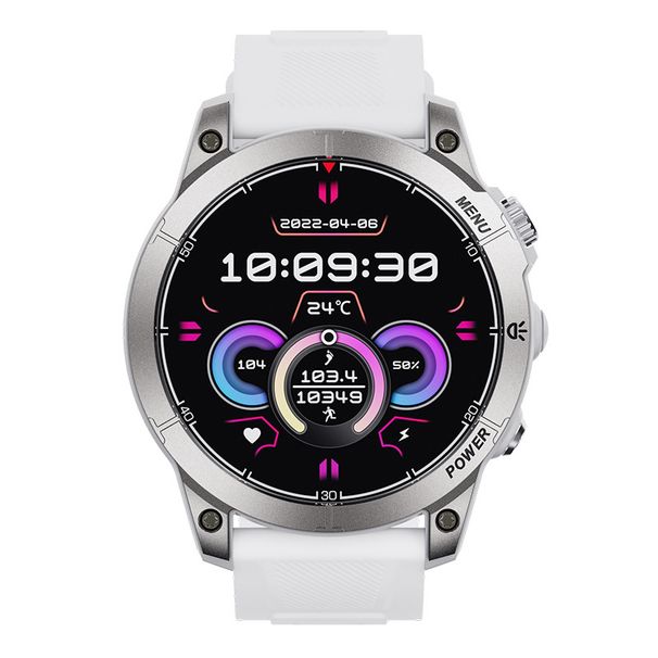 New AW45 Smartwatch Bluetooth Call Voice Assistant NCF Access Control Flashlight Step Counting Sports Watch_voghion.com