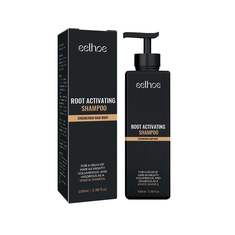 Lot de 2 shampoings anti-calvitie, épaississants, activateurs de racines, nourrissants, pour la repousse des cheveux, pour cheveux clairsemés et chute de cheveux._voghion.com