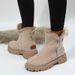 Snow 2024 Winter New Plush Lined Warm Cotton Shoes Plus Size Women's Boots_voghion.com