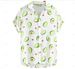 Męska koszula plażowa z krótkim rękawem i nadrukiem awokado_voghion.com