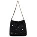 Niche Design Bucket 2023 Korean Version New Chain Cute Rhinestone Shoulder Versatile Women's Crossbody Bag_voghion.com
