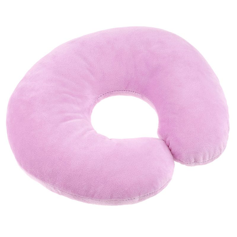 Cartoon Plush U-shaped Pillow Travel Nap Pillow Cute Cartoon White Neck Pillow_voghion.com