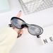 Elliptical Cat Eye Niche, Spicy Girl Sunglasses, High-end Feel, Heart Inserted Feet, Small Frame Glasses, Internet_voghion.com