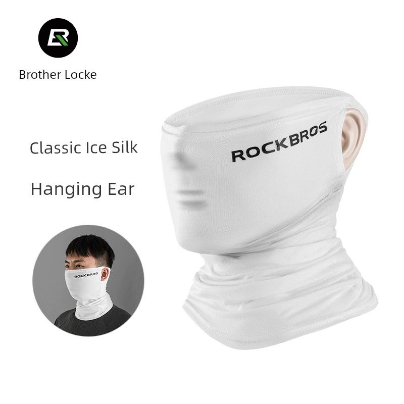 Rockbros Ice Silk Letní opalovací maska ​​na celý obličej_voghion.com