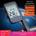 GPS Road Odometer Waterproof Wireless Speedometer Mountain Bike Cycling USB Charging Code Meter_voghion.com