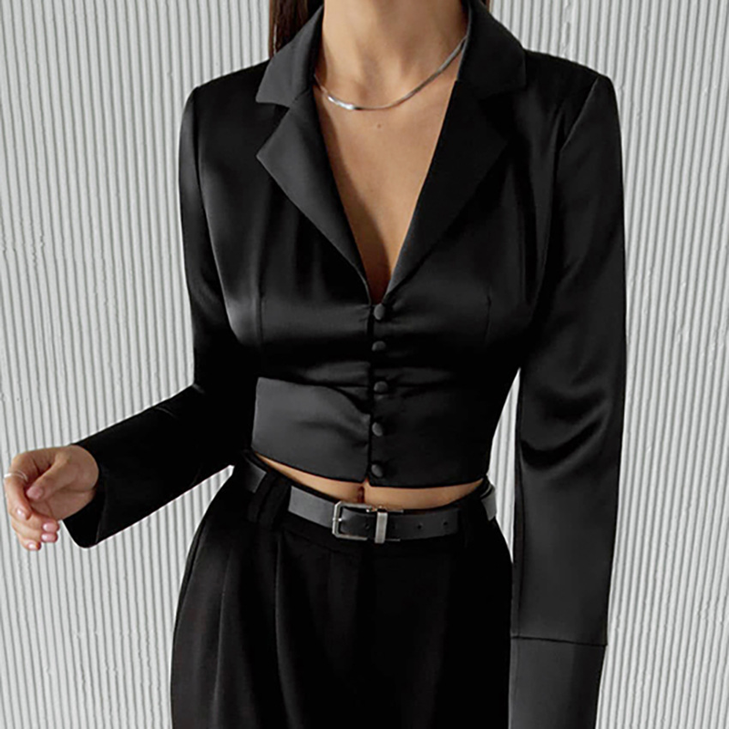 Lockeres, lässiges Langarmshirt für Damen_voghion.com
