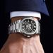 Men's Business Watch With Stainless Steel Band, Luminous Hands, Skeleton Dial, Automatic Movement, Water Resistant Men's Watch_voghion.com