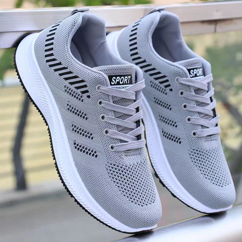 Men's Casual Tennis Shoes Sneakers Fabric Rubber Sole Durable Footgear Footwear_voghion.com