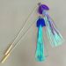 Extended Tassel Sequin Interactive Boredom Relief Self-Entertainment High-End Bell Feather Cat Teaser Wand_voghion.com