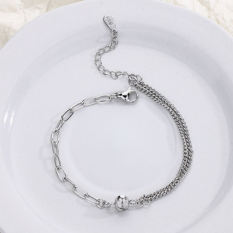 Stamp VENUS Sier Color Bracelet for Women Girl Gift Lucky Wealth Jewelry Dropshipping Wholesale_voghion.com