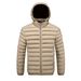 Rib Suit Cotton-padded Coat For Men, Graphene Removable Cap, Fleece Thickened Large Size Coat For Men_voghion.com