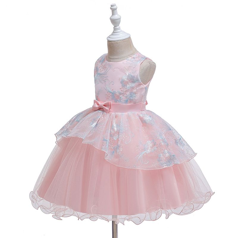  new baby-year-old wash dress princess dress for children-3-year-old bow birthday evening dress_voghion.com