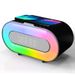 Wireless Charging Bluetooth Speaker - Multi-Function Speaker With Deep Bass & Eye-Care Night Light (Perfect For Bedroom & Gift)_voghion.com