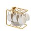 Matte Rock Pattern High Value Ceramic Coffee Cup And Saucer Set With Spoon Afternoon Tea Storage Rack Retro Home Gift Box_voghion.com