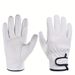 A Pair Of Work-resistant Gloves, Durable Genuine Leather Material, Suitable For Various Outdoor Sports, Cold-proof And_voghion.com
