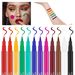 Neu 12 farben Matte Flüssigkeit Set Regenbogen Lang anhaltende Farbe_voghion.com
