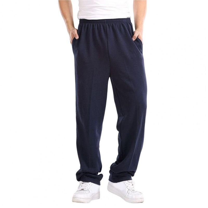 Męskie luźne spodnie spodnie jednokolorowe dopasowane spodnie dresowe elastyczne spodnie na co dzień Homme Extra Plus rozmiar 4XL biegaczy_voghion.com